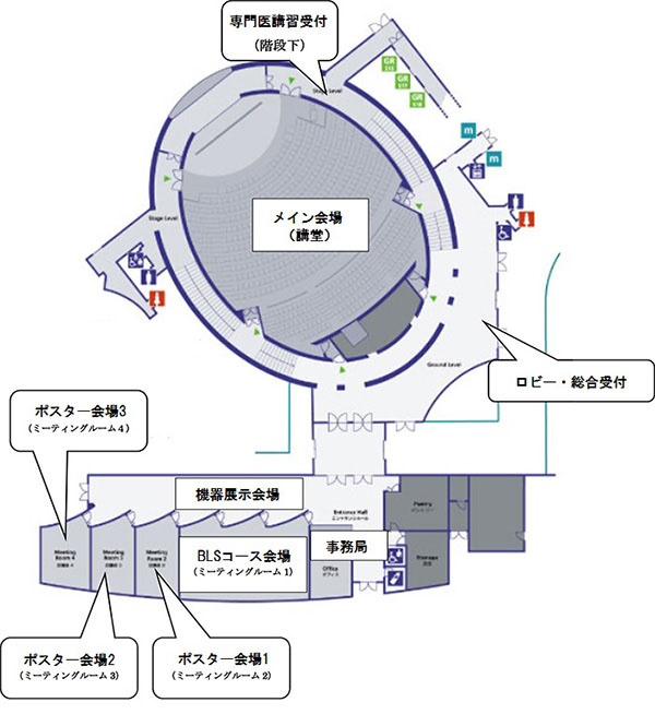 会場案内図